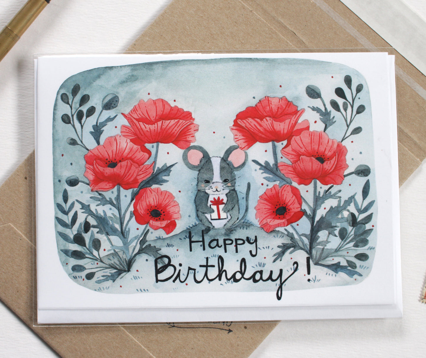 Birthday Card - Little Mouse Birthday