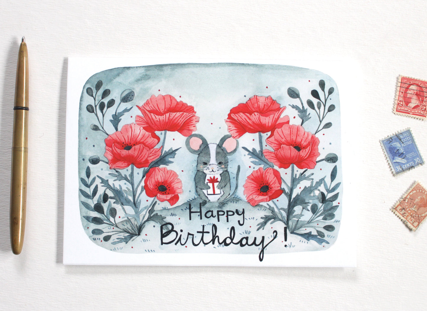 Birthday Card - Little Mouse Birthday