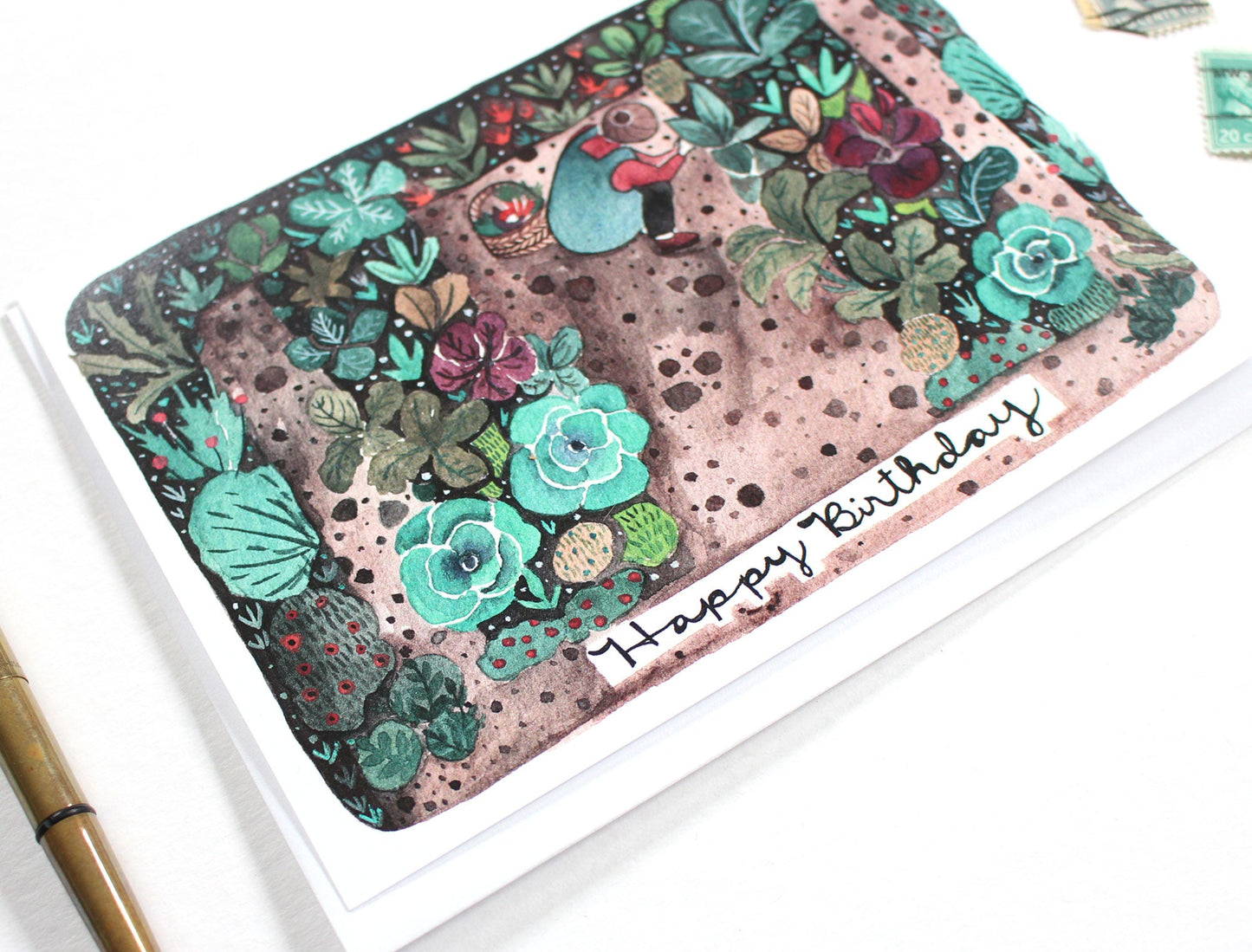 Birthday Card - Garden Birthday