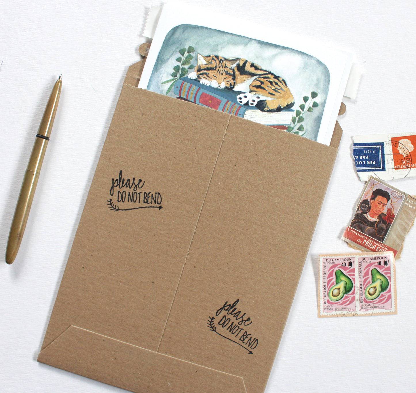 Greeting Card - Cozy Cat Nap