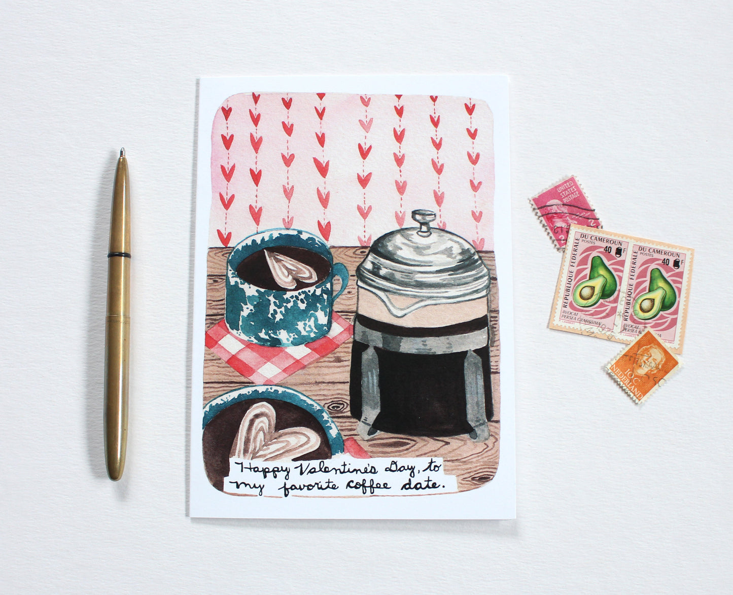 Valentine's Day Card - Valentine's Day Coffee Date