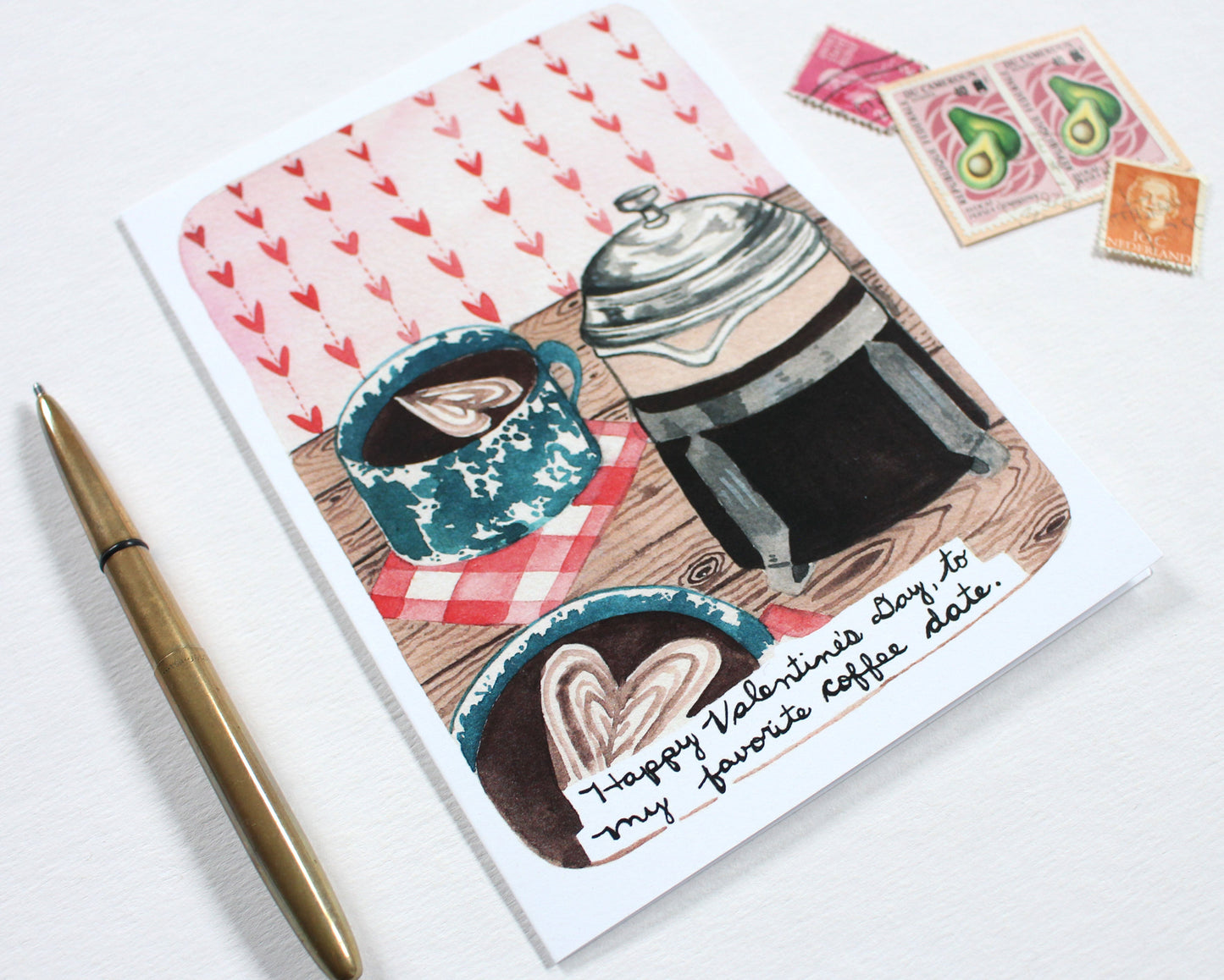 Valentine's Day Card - Valentine's Day Coffee Date