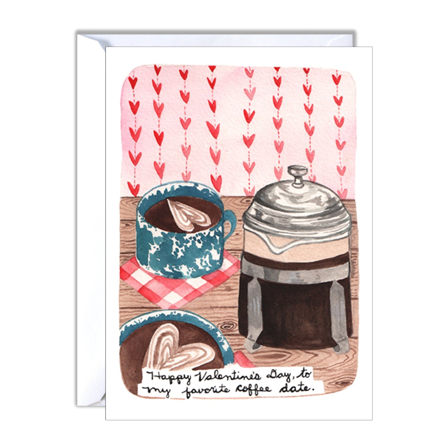 Valentine's Day Card - Valentine's Day Coffee Date