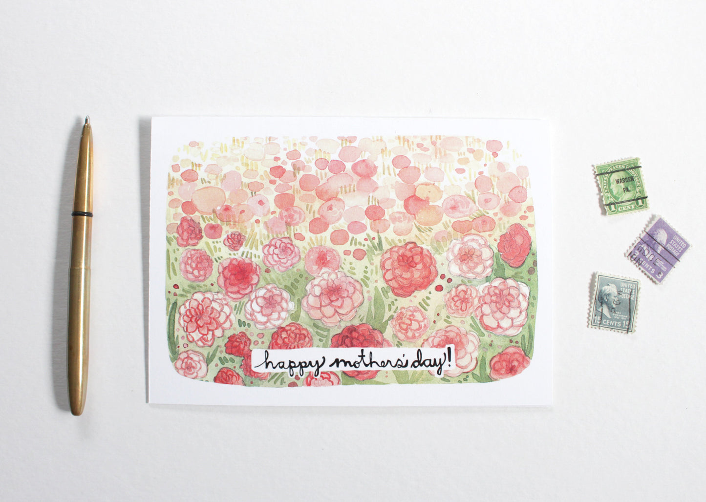 Mother's Day Card - Dahlia Field