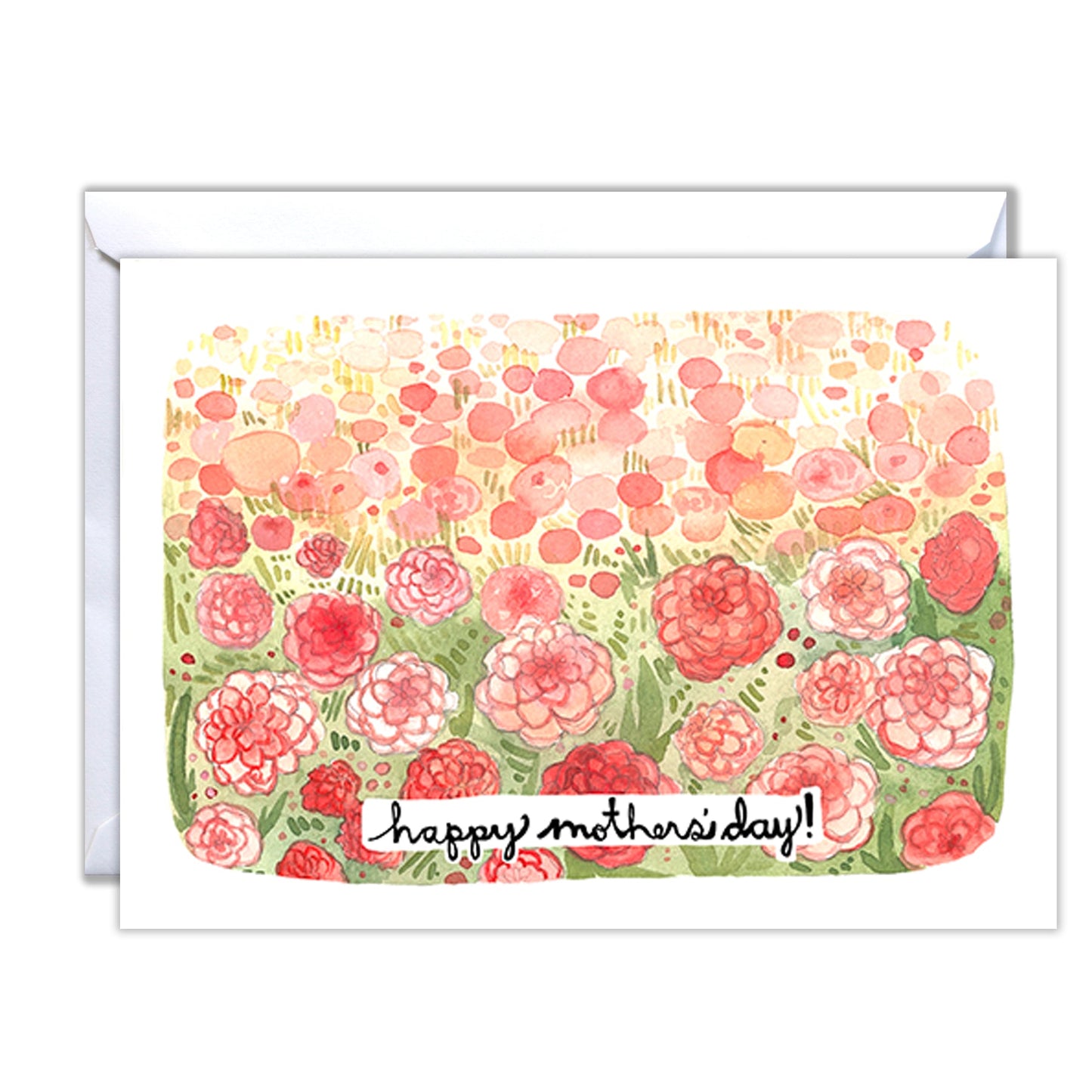 Mother's Day Card - Dahlia Field