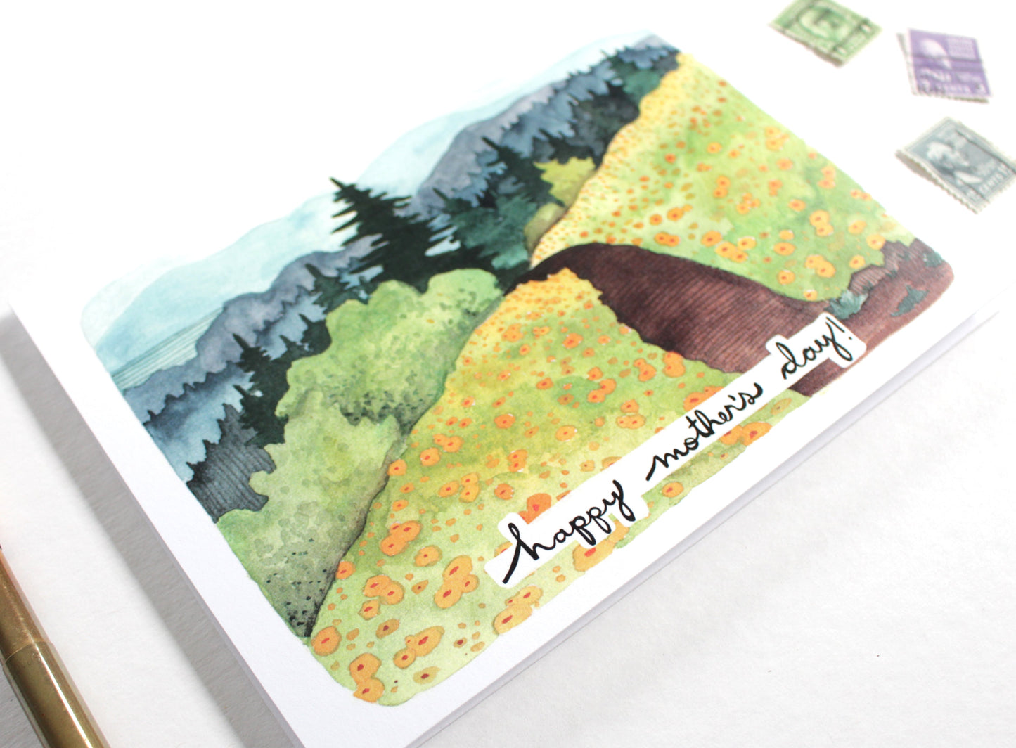 Mother's Day Card - Wildflower Hike