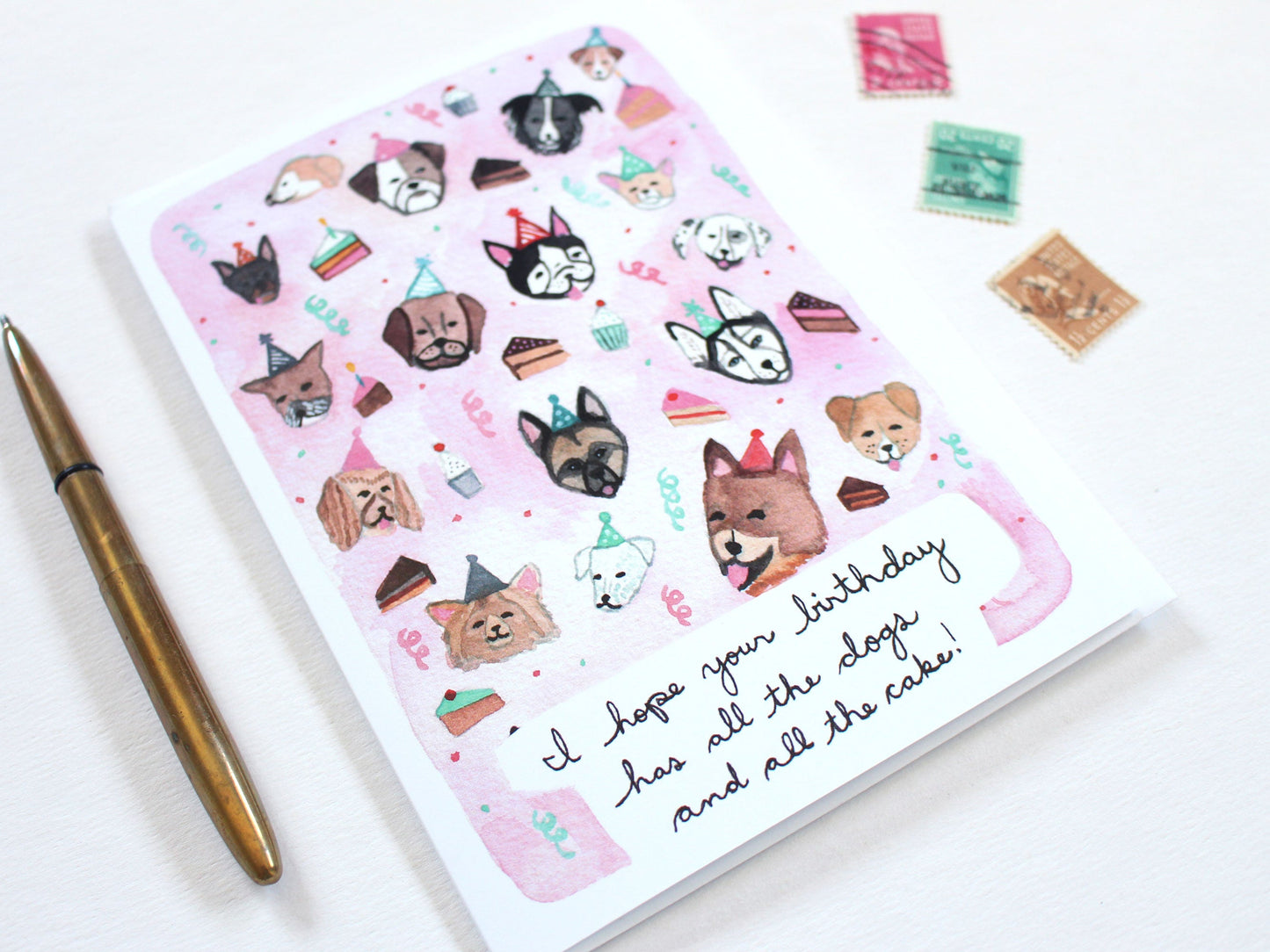 Birthday Card - All the Dogs