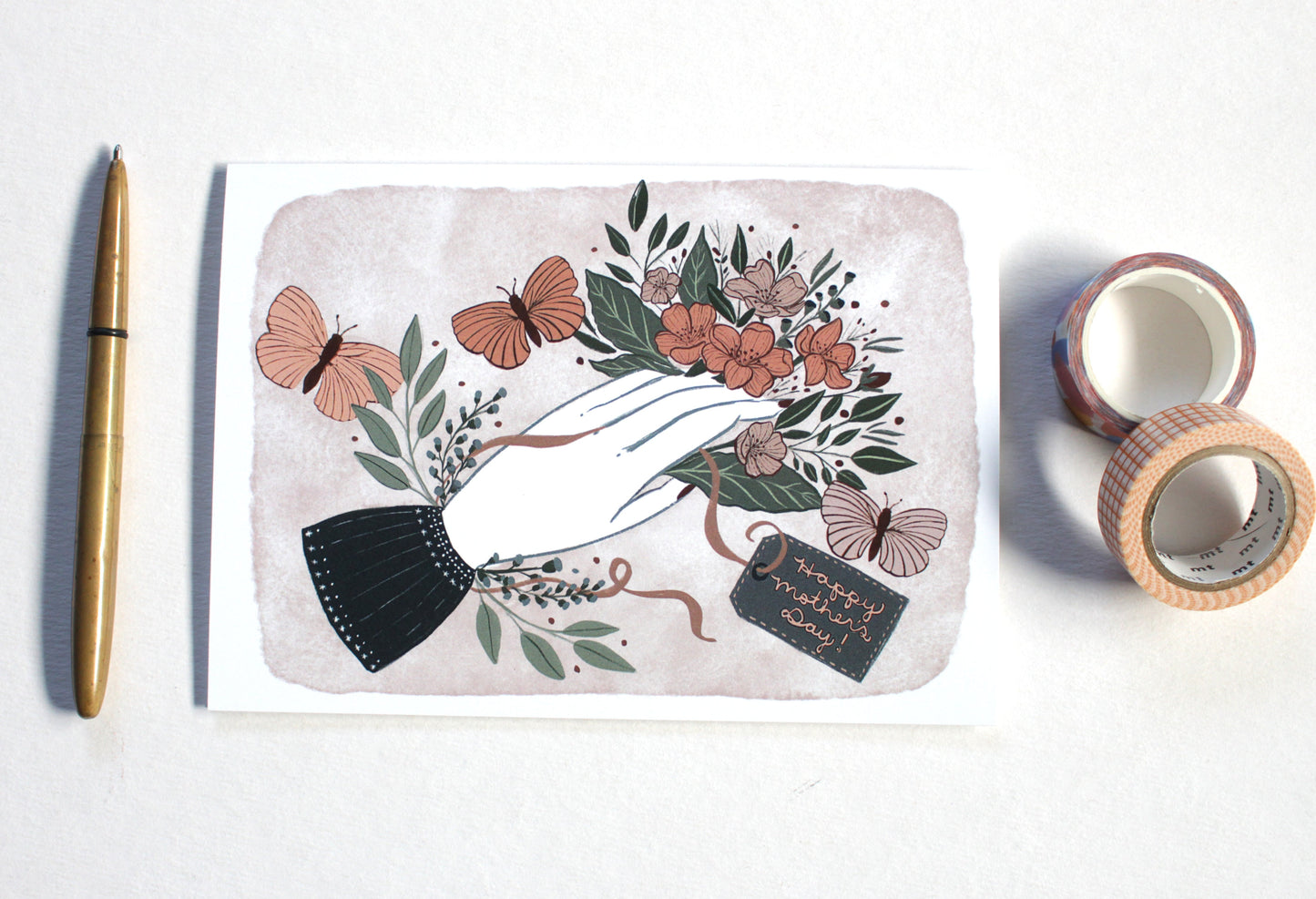 Mother's Day Card - Flower Bouquet