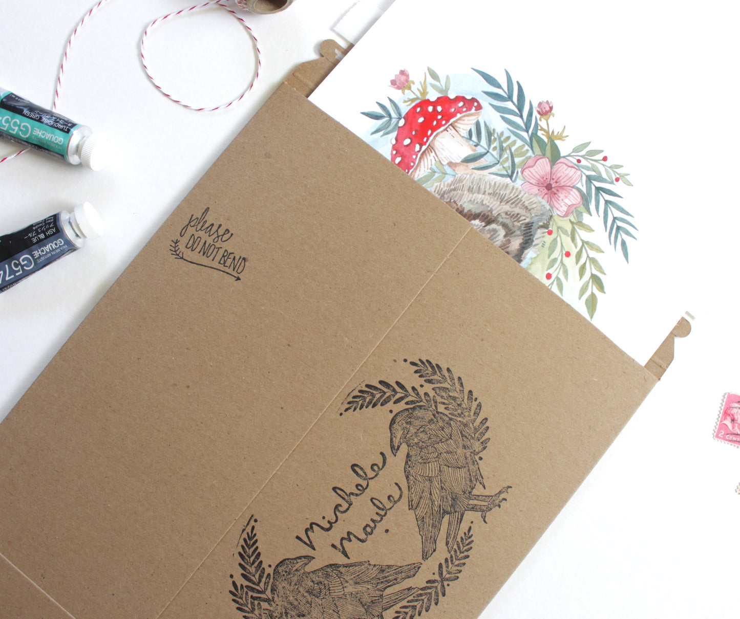 8x10 Print - Two Hedgehogs