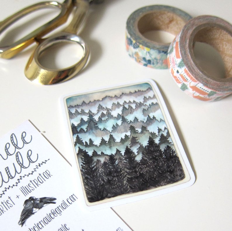 Single Sticker -  Forest