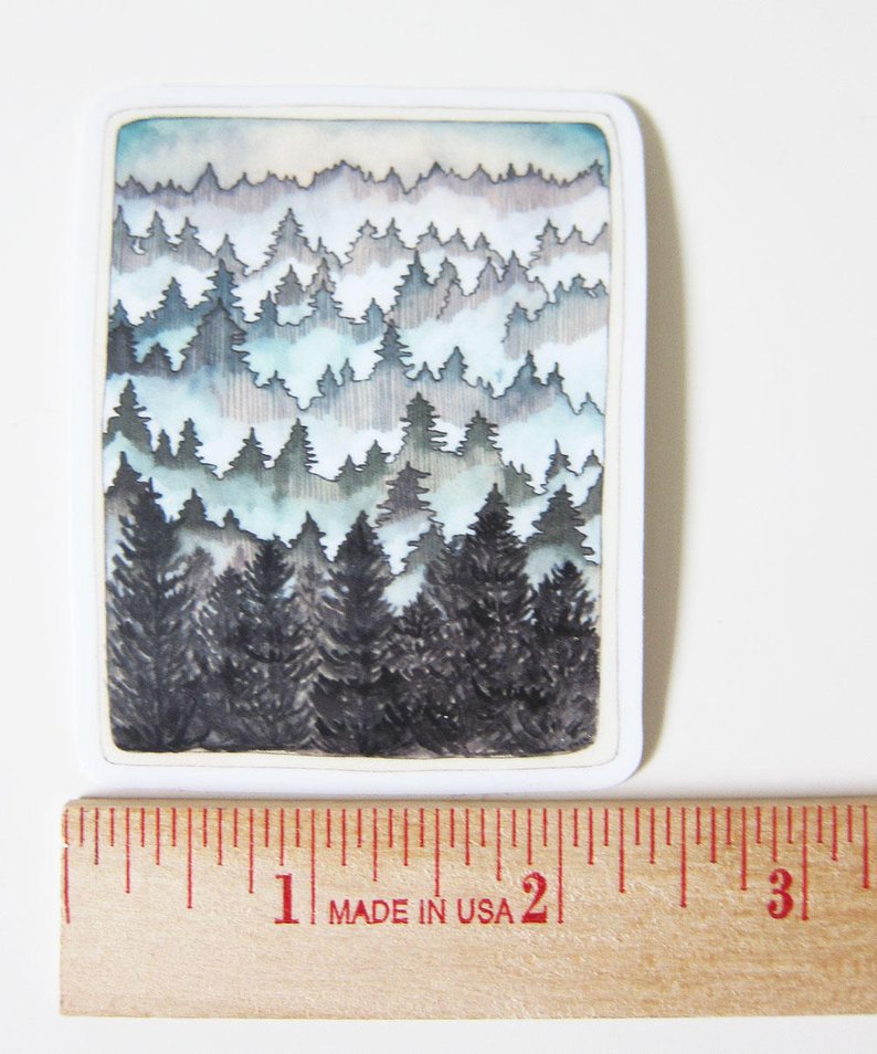 Single Sticker -  Forest