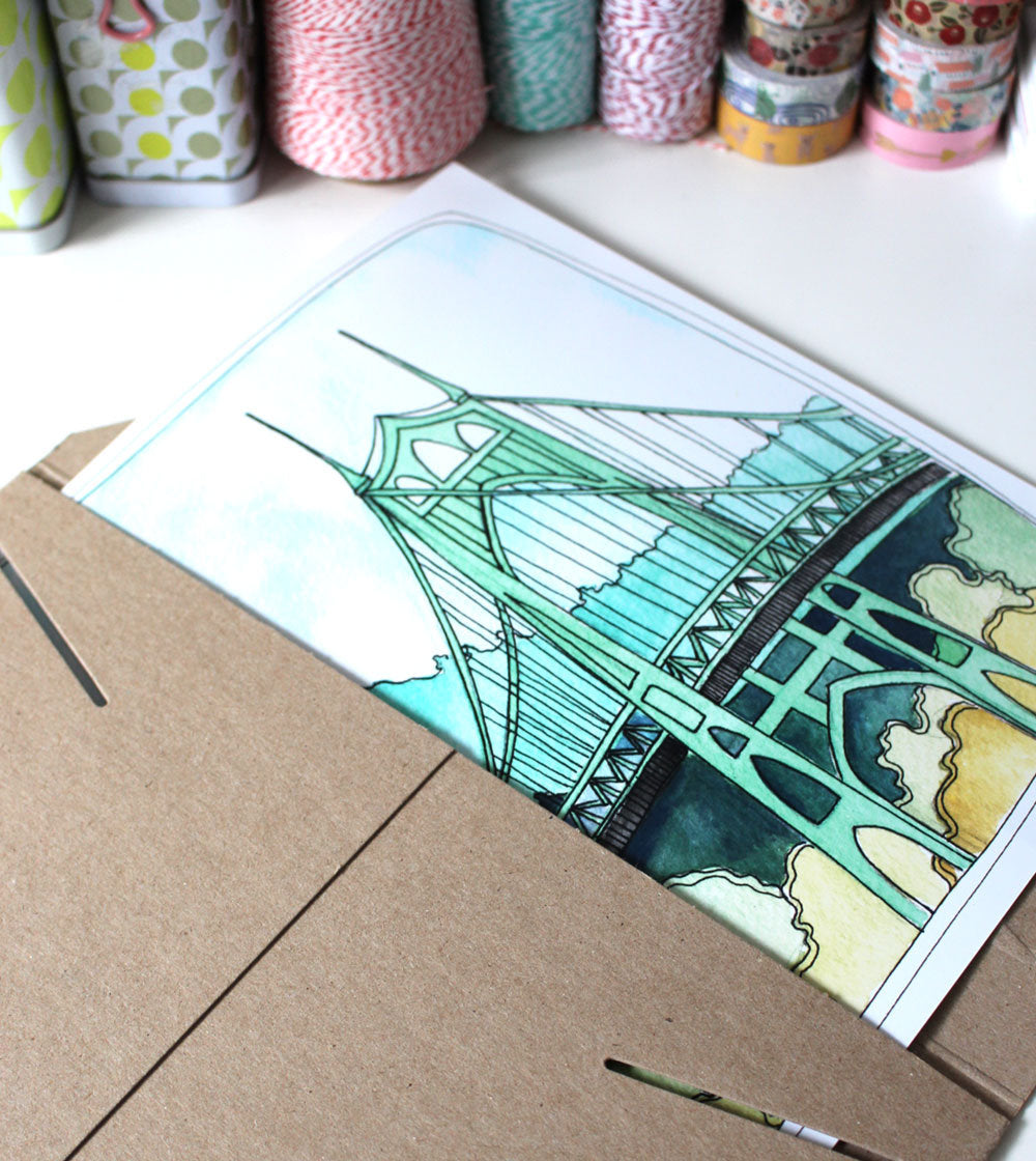 11x14 Print - St Johns Bridge