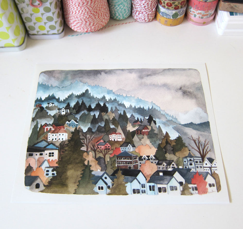 8x10 Print - Northwest Hills