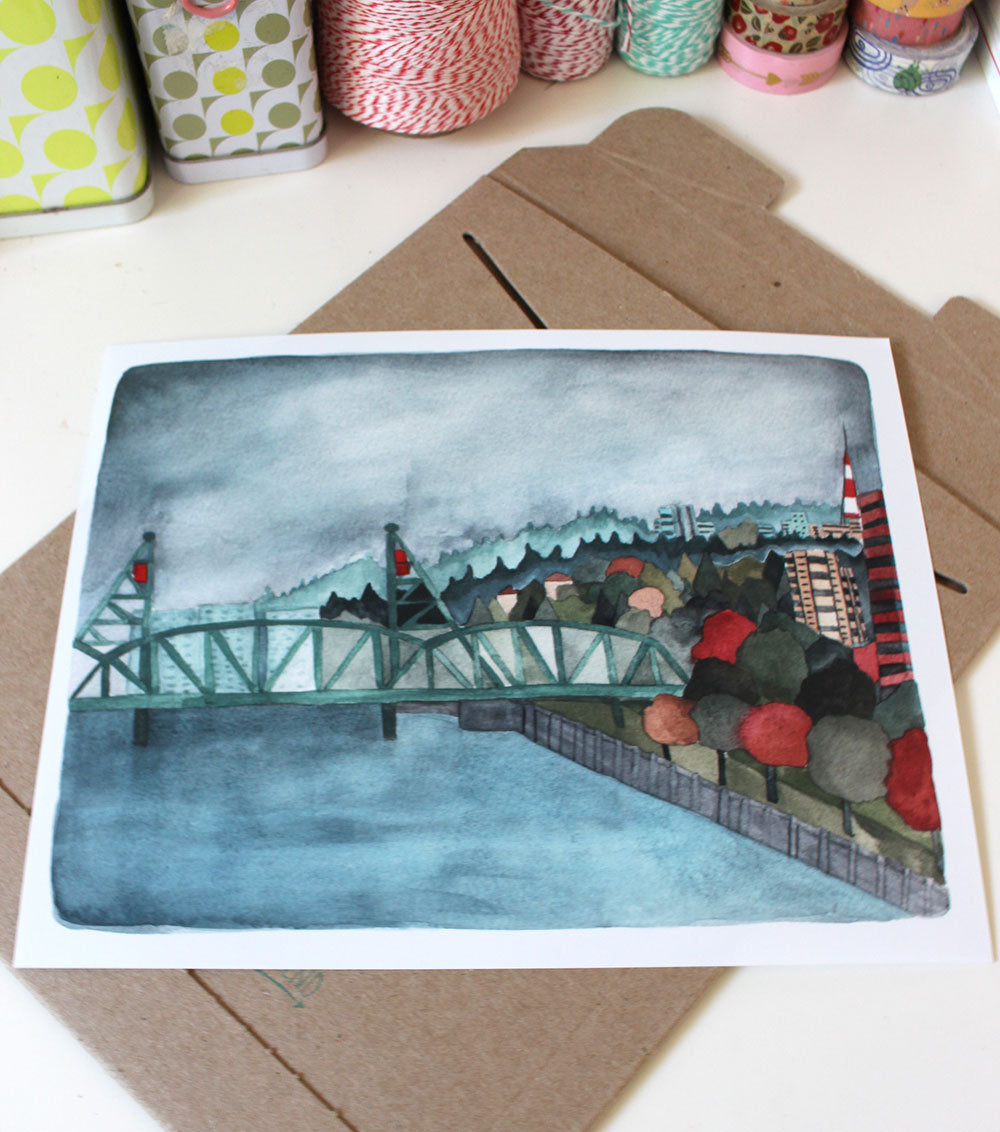 8x10 Print - Hawthorne Bridge