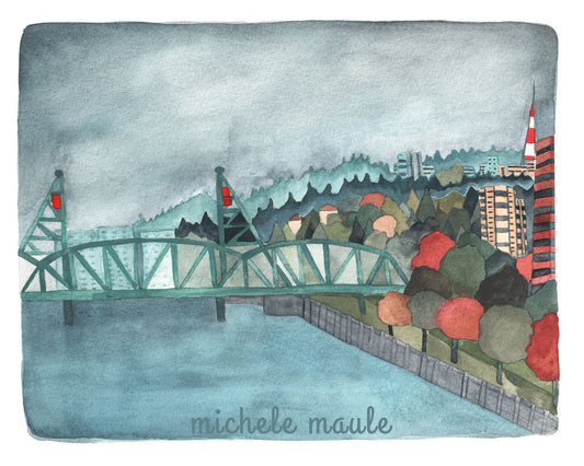 8x10 Print - Hawthorne Bridge