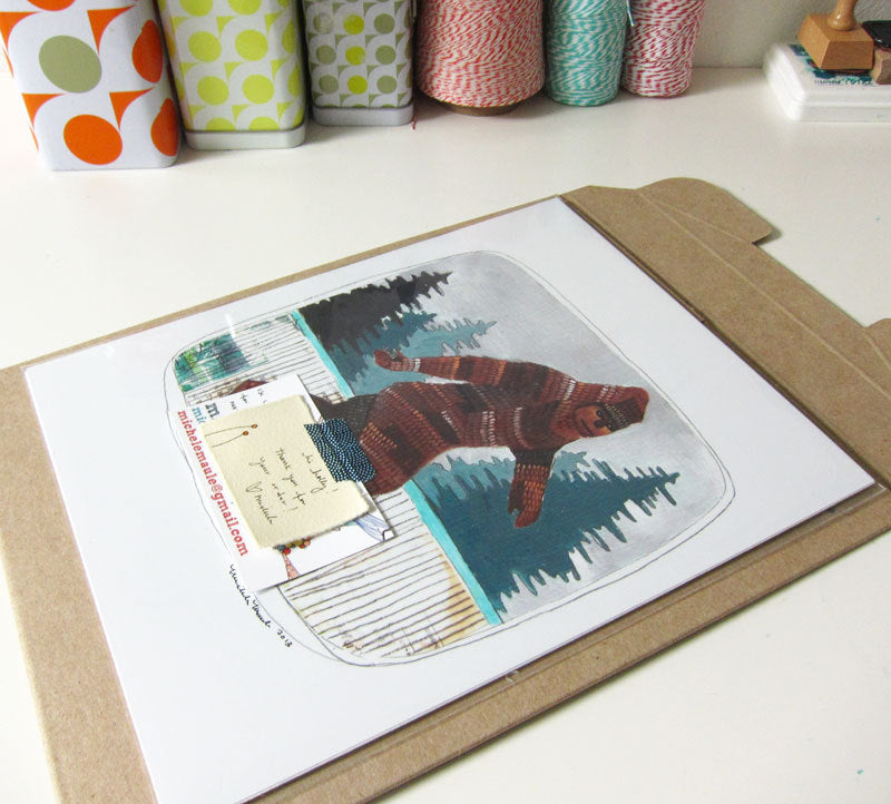 Sasquatch - 8x10" Print