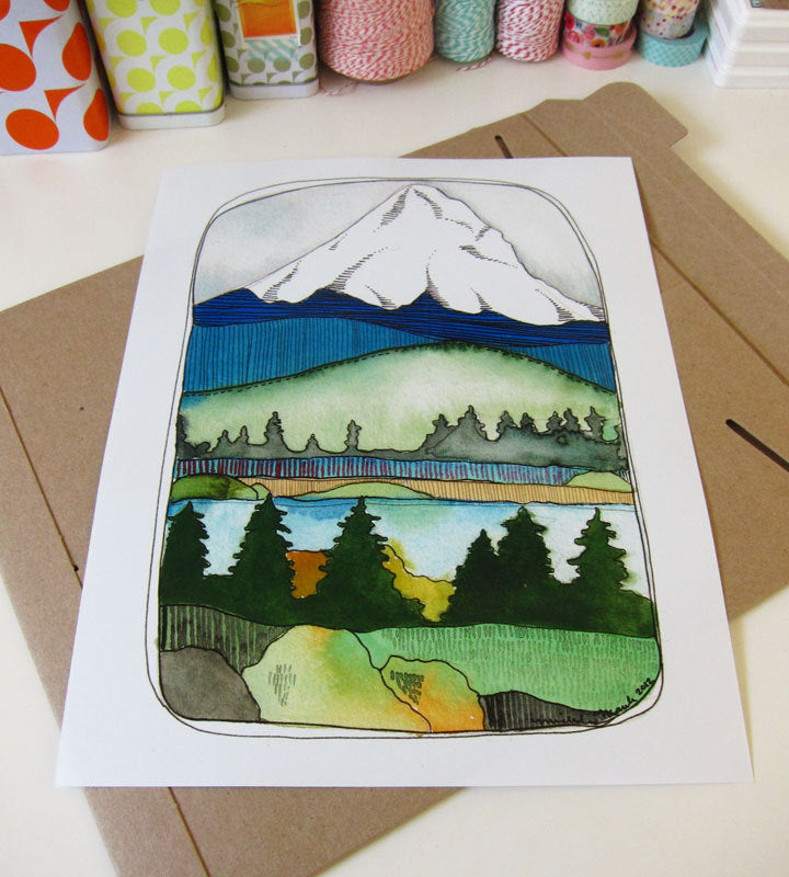 11x14 Print - Mt Hood