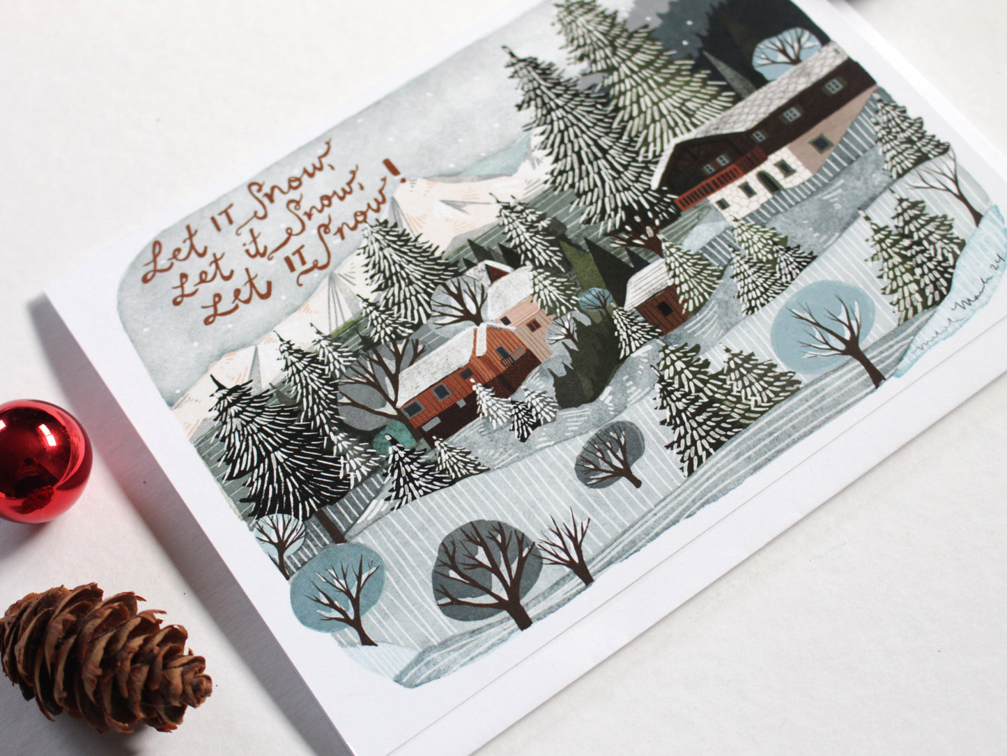 Holiday Card - Let it Snow, Let it Snow, Let it Snow