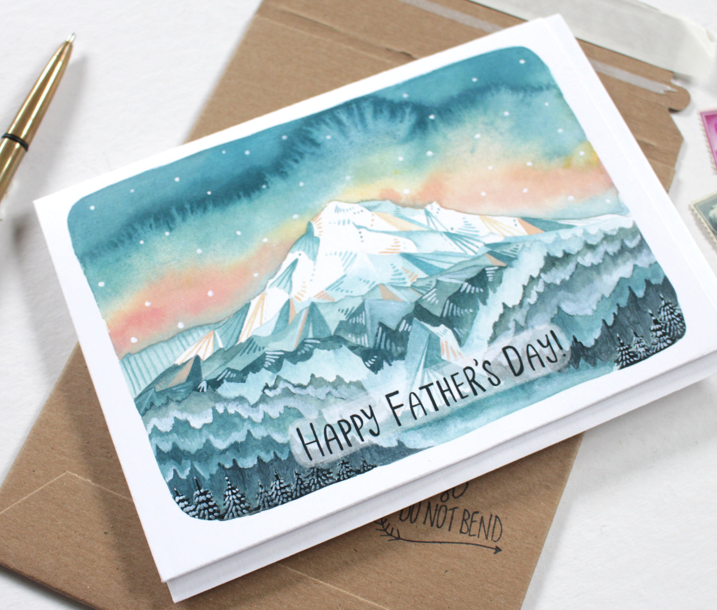 Father's Day Card - Mt Hood