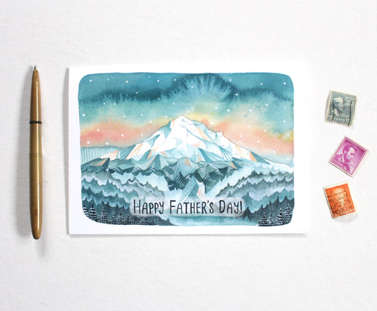 Father's Day Card - Mt Hood
