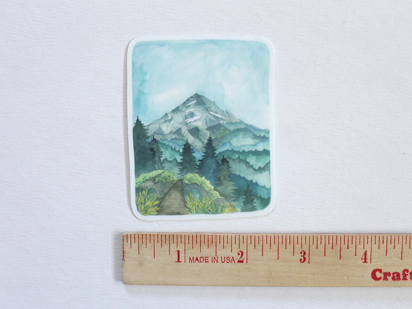 Vinyl Sticker - Mt Hood Hike