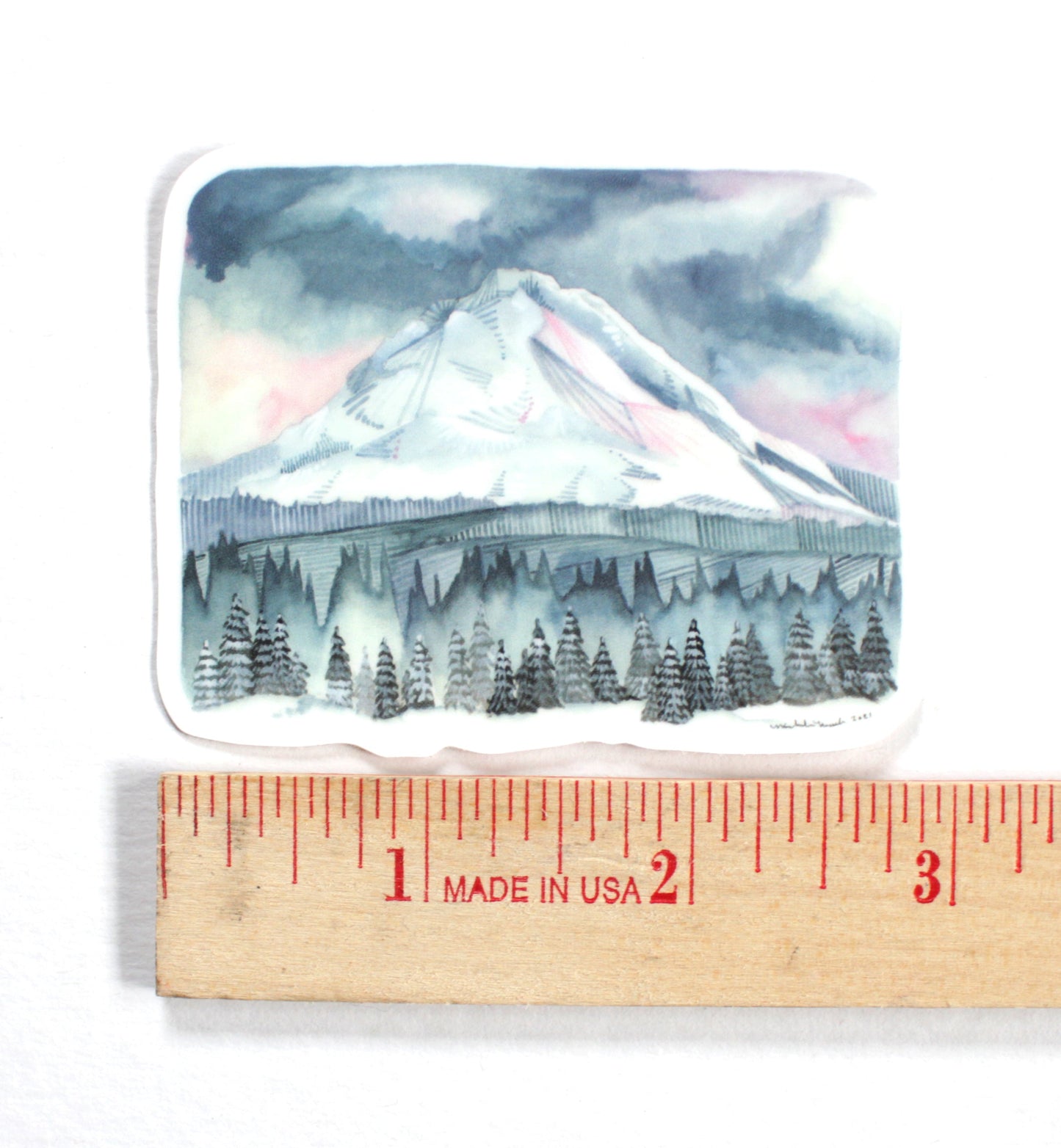 Single Sticker - Mt Hood