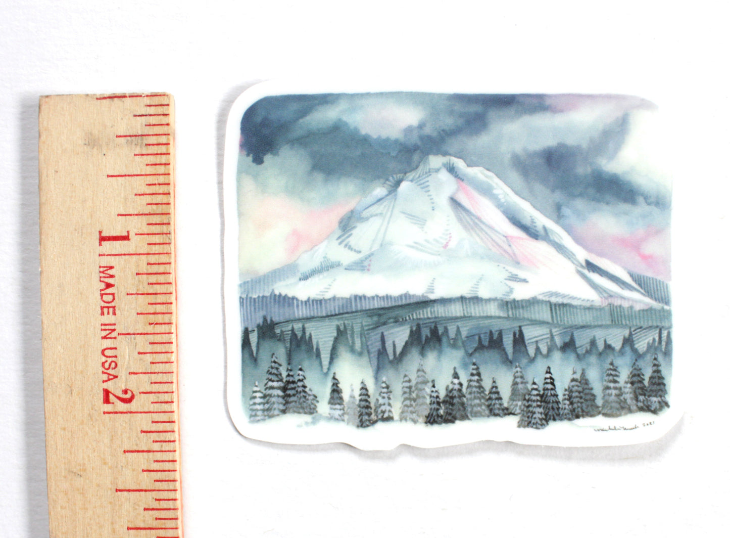 Single Sticker - Mt Hood