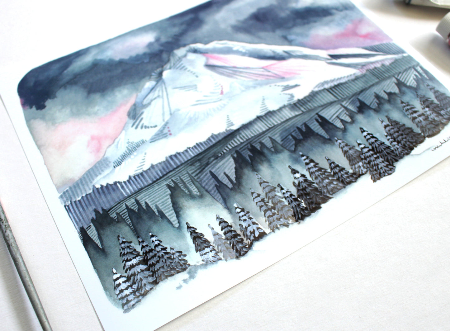 8x10 Print - Mt Hood Sunrise