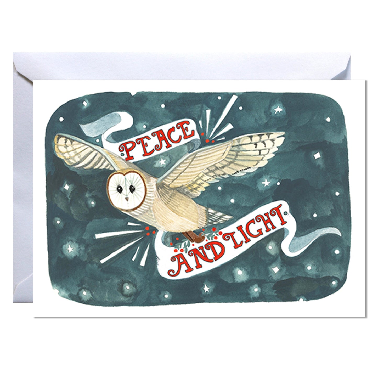 Holiday Card - Peace and Light