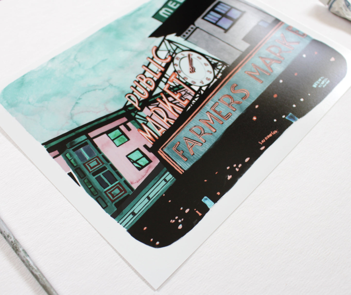 8x10 Print - Pike Place Market