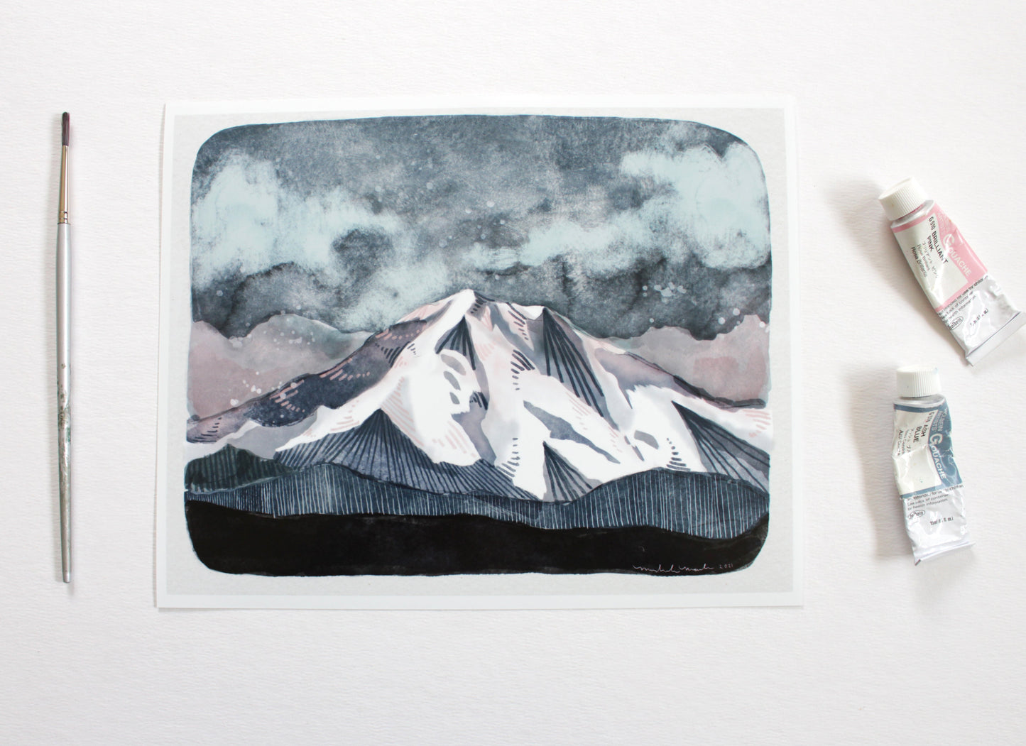 8x10 Print - Mt Rainer