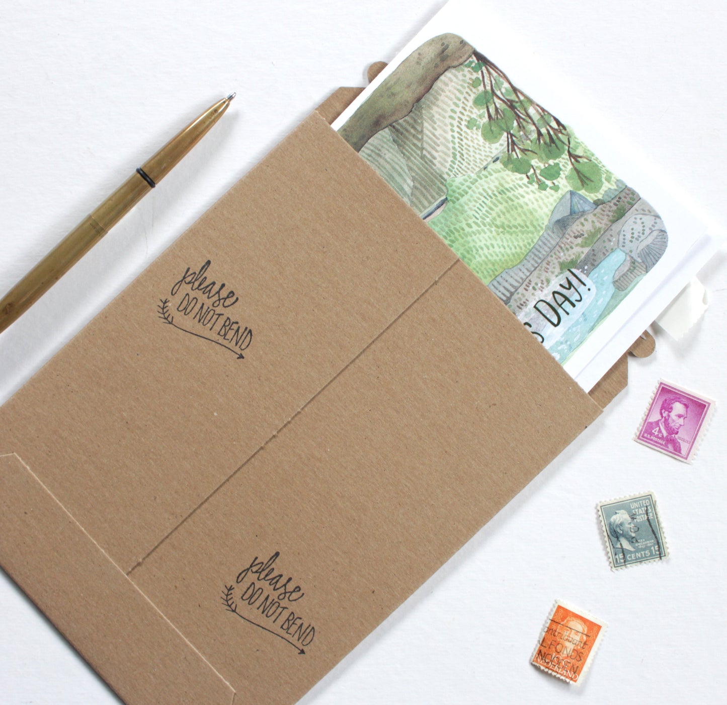 Father's Day Card - Silver Falls Waterfalls