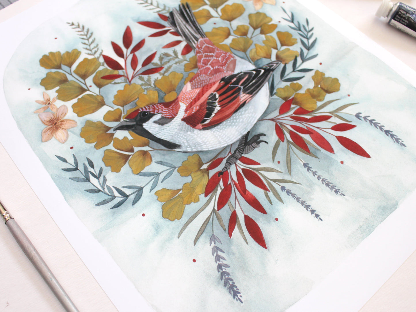 11x14 Print - Brown Sparrow