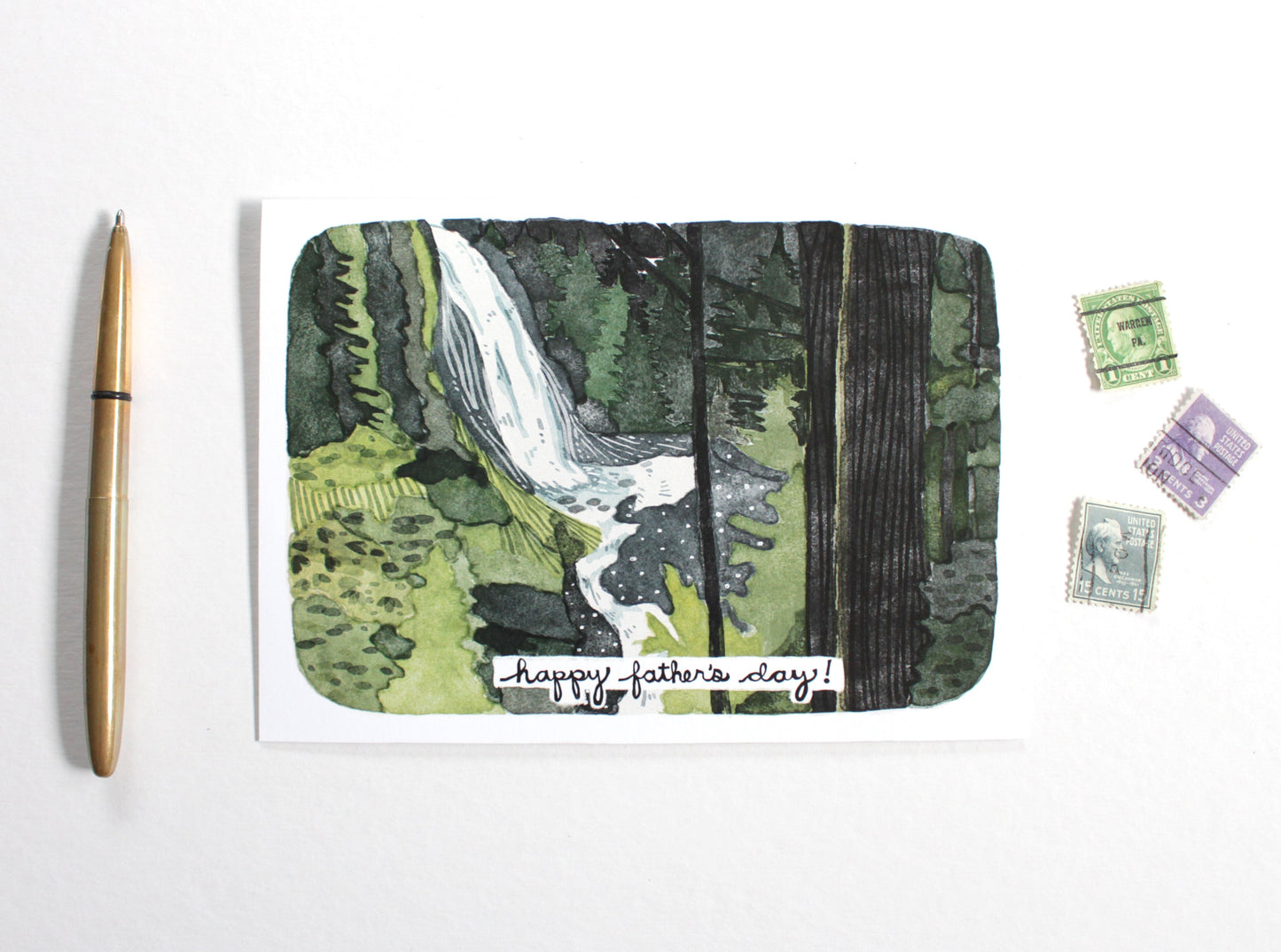 Father's Day Card - Wachella Falls