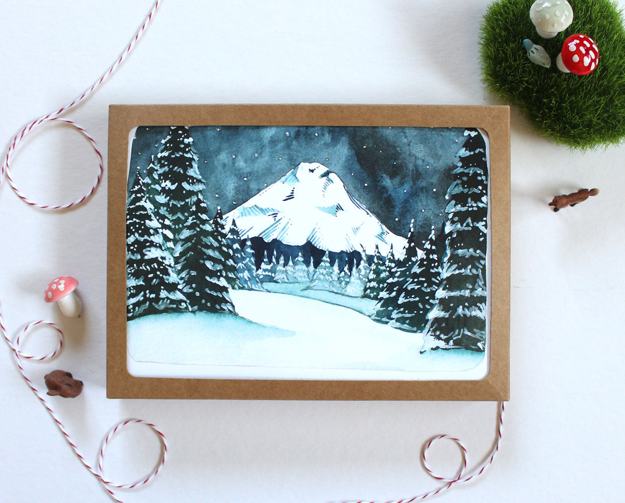 Mt Hood Blank Greeting Cards Set