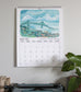 2026 Illustrated Monthly Oregon Wall Calendar
