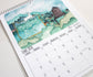 2026 Illustrated Monthly Oregon Wall Calendar
