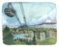 8x10 Print - OHSU Tram