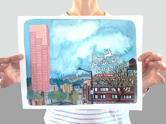 11x14 Print - Big Pink