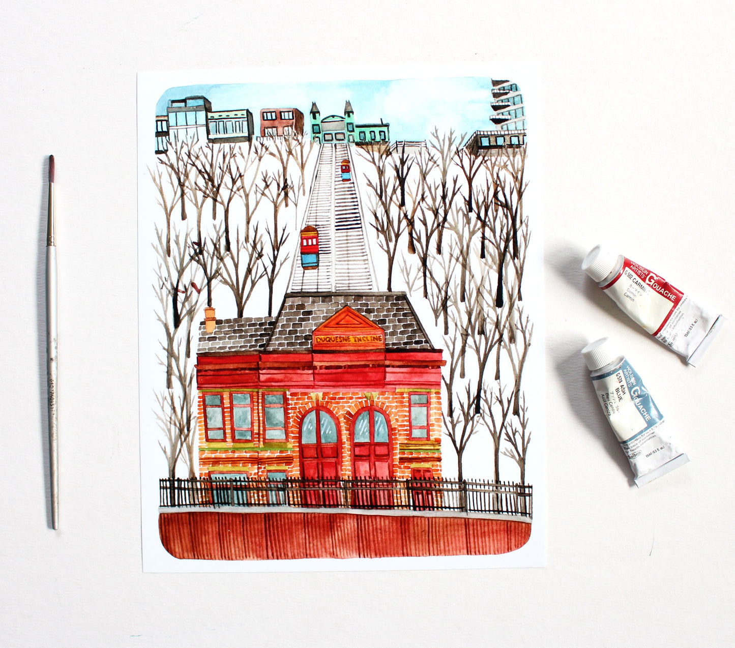 8x10 Print - Duquesne Incline