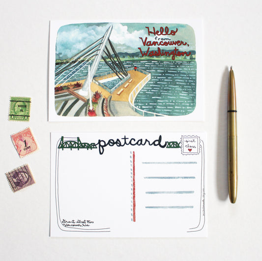 Postcard - Grant Street Pier