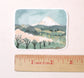Vinyl Stickers - Mt Hood with Cherry Blossoms