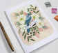 Unique Mother's Day Greeting Card - Featuring a Blue Bird Design