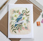 Unique Mother's Day Greeting Card - Featuring a Blue Bird Design