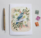 Unique Mother's Day Greeting Card - Featuring a Blue Bird Design