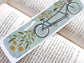 Tandem Bike Illustrated Bookmark