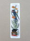 Hand-Drawn Blue Bird Illustration Bookmark - Unique Gift Idea