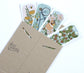 Set of Four Illustrated Bookmarks