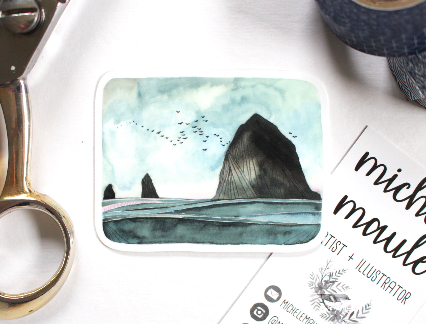 Single Sticker - Haystack Rock