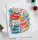 Holiday Card - Merriest Holiday Cats